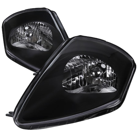 Spec-D Tuning 00-05 Mitsubishi Eclipse Headlights Black LH-ELP00JM-ABM